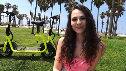 BANG-G String Under Her Miniskirt, Liz Jordan-FOXNXX.COM