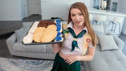 POVD-Girl Scout Tease, Mazy Myers-FOXNXX.COM