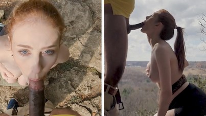 MrXES-Freeuse Redhead Caught Public Deepthroat & Outdoor Sex-FOXNXX.COM